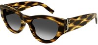 Occhiali da sole Saint Laurent Donna SL M94005 HAVANA HAVANA GREY53 - SL M94005 HAVANA HAVANA GREY53
